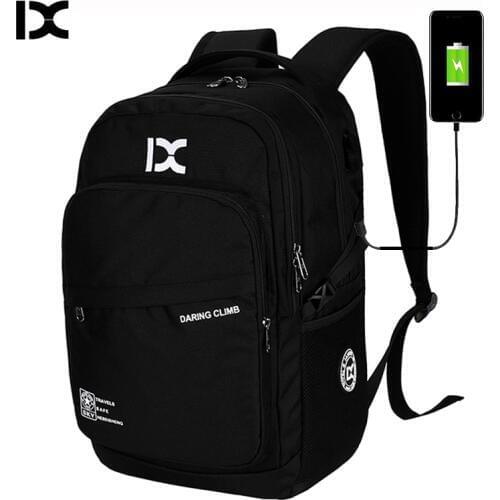 NEW 2020 Brand 15.6 Inch Laptop Bag Schoolbag Backpack Men Large Capacity Nylon Compact Mens Backpacks Unisex Women Bagpack