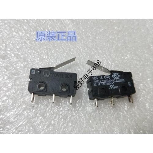 Original new 100% MQS-15 large current rocker micro switch one normally open 10.1A