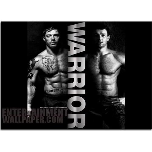 Canvas Poster Tom Hardy Warrior Movie Wall Art Painting Posters and Prints Nordic Wall Pictures for Home Decor No Framed