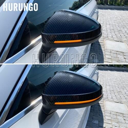 For Audi A4 S4 RS4 B9 2016-2019 A5 S5 RS5 Dynamic Turn Signal LED Light Side Wing Rearview Mirror Indicator Sequential Blinker