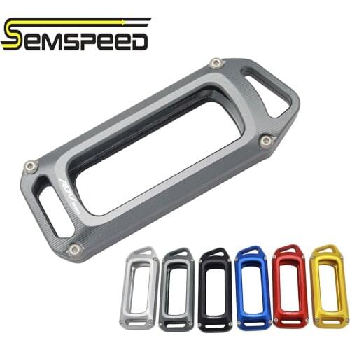 SEMSPEED 2020 Newest With logo ADV 150 For Honda adv 150 ADV 150 2019 2020 CNC Key Case Cap Shell Colorful Personality Key Cover