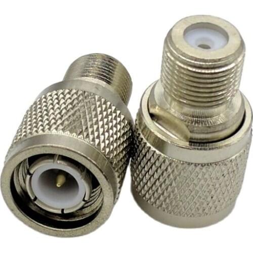 TNC to F type Connector adapter TNC Male to F Female metric system Connector 10pcs/lot