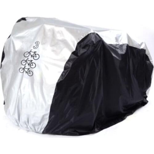 Waterproof Bike Cover UV Snow Proof Bicycle Outdoor Rain Protective Covers for 1/2/3 Bikes HA