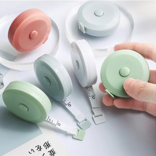 1 PCS 200cm Tape Measures Portable Retractable Ruler Children Height Ruler Centimeter Inch Roll Tape