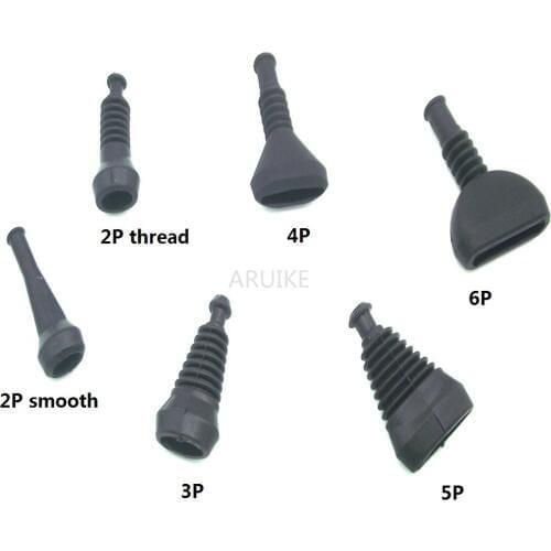 2 Pin/3P/4P/5P/6P Waterproof Electrical Automotive Wire Cover Silicone Sleeve Harness Fit for AMP 1.5 connector Serie