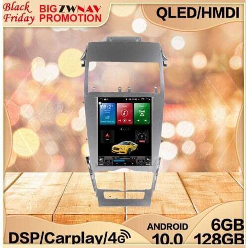 128G Tesla Screen For Lincoln MKZ MKZ 2 2013 2014 2015 2016+ Android Head Unit Car Multimedia Player GPS Audio Radio Stereo DSP