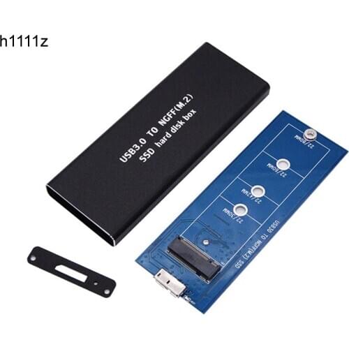 M2 SSD Case NGFF SATA M.2 to USB 3.0 SSD Hard Disk Case External Hard Drive Enclosure For 2230 2242 2260 2280 M.2 NGFF SATA SSD