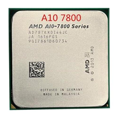 AMD A10-Series A10 7800 3.5GHz Quad-Core CPU Processor AD7800YBI44JA / AD780BYBI44JA Socket FM2