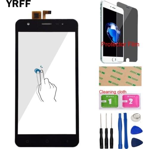 5'' Moible Touch Panel Touchscreen Sensor For Ark Benefit M506 Touch Screen Digitizer Panel Front Glass Tools + Protector Film