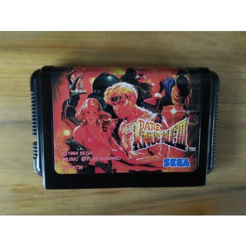 MD Game : BARE KNUCKLE III 3 ( Japan Version!! )