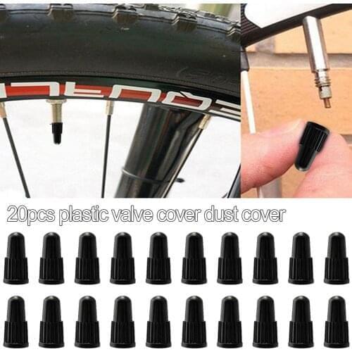 20Pcs/Set Bike Valve Cap Durable Bicycle Wheel Rim Tyre Stem Air Valve Caps Dust Cover Cycling Accessories