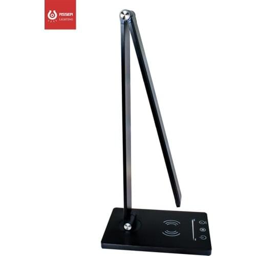 Stepless Dimmable Desk Reading Light Foldable Rotatable Touch Switch LED Table Lamp DC 5V USB Charging Port Timing Desk Lamp