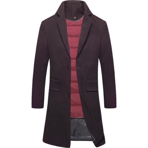 Nisexper Mens Long Coats