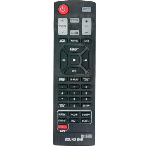 New Remote Control AKB73575401 AKB73575402 for LG sound bar soundbar Audio System NBN36 NB4543 ? ?NB3530A NB3532A NB4530B NB453
