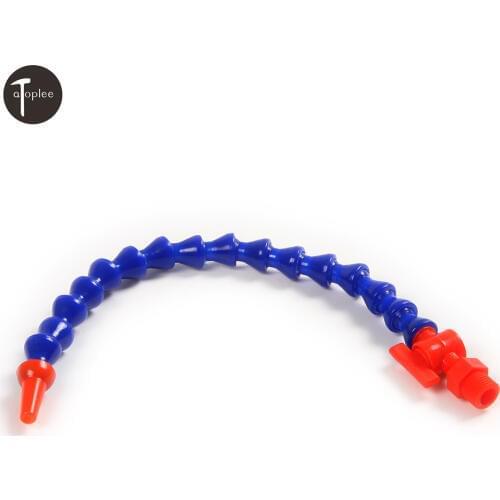 1PC Plastic Flexible Adjustable Water Oil Coolant Pipe Hose 1/2" Round Nozzle For CNC Machine Lathe Milling Cooling Tube