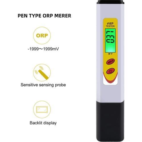 Pen-Type ORP-969 Meter Oxidation Reduction Potential Industry Analyzer Redox Meter Drinking Water Quality Analysis Device