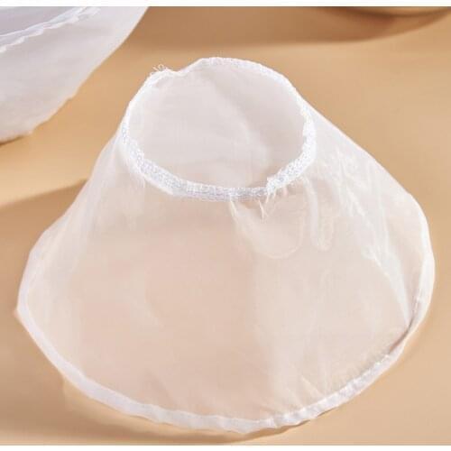 120 Mesh Soybean Milk Filter Residue Juice Filter Reusable Nylon Super Fine Colander Sieve Strainer Kitchen Gadget Tool