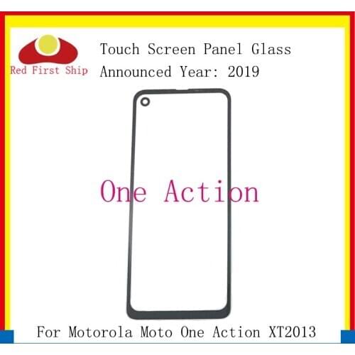 Replacement LCD Front Touch Screen Glass Outer Lens For Motorola Moto One Action XT2013