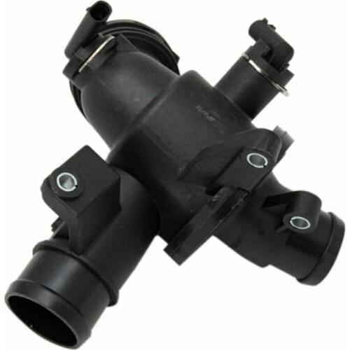 Engine Coolant Thermostat with Housing & Temp Sensor for Mercedes Benz W204 W205 W212 W221 W222 6512002800