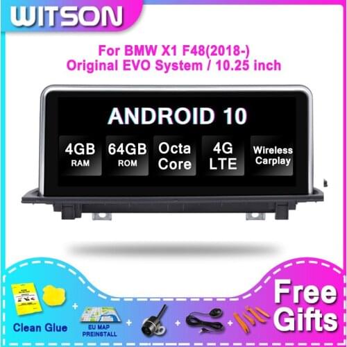 WITSON BMW BIG SCREEN Android 10.0 For BMW X1 F48(2018-) EVO 4G RAM 64GB ROM CAR RADIO