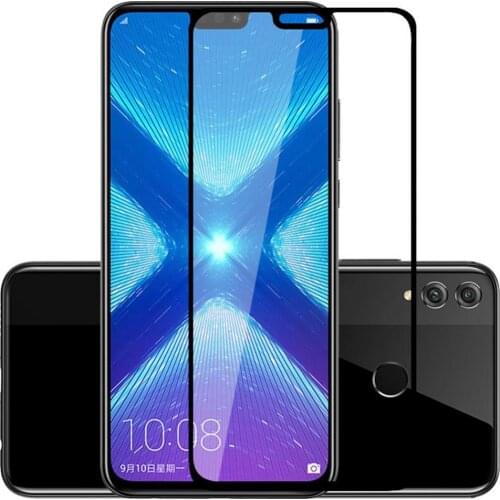 9H Anti-scratches 3D Tempered Glass Screen Protector Film for Huawei Honor 8X Mobile Phone Accessories