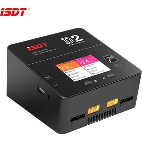ISDT D2 200W 24A AC Dual Channel Output Smart Battery Balance Charger
