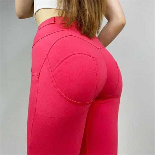 Melody red yoga pants plus size leggings fitness sport womens activewear dry fit compression push up pants mid waist