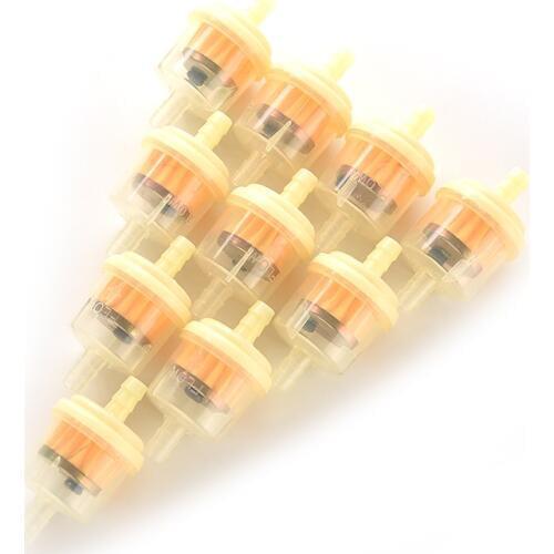 1PC Car Dirt Pocket Bike Oil Filter Petrol Gas Gasoline Liquid Fuel Filter For Scooter Motorcycle Motorbike Motor
