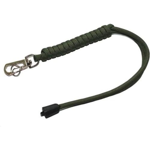 200 pcs torch flashlight lanyard 4mm survival paracord Outdoor emergency survival rope 10.4 CM Random Mix