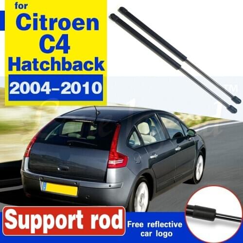 Tailgate Boot Gas Spring Strut Lift Cylinder Support For Citroen C4 Hatchback Mk1 2004 - 2010 support rod holder bracket