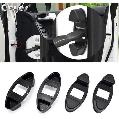 Ceyes Protect Car Styling Case For Toyota Rav4 Land Cruiser Corolla Chr Yaris LC200 Buckle Abs Door Lock Stopper Limiting Covers