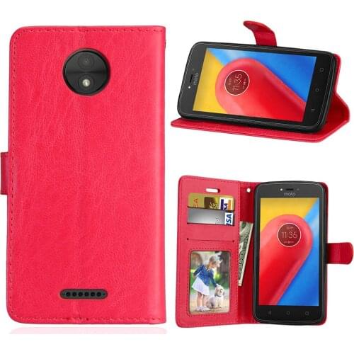 For Motorola C 2017 XT1750 XT1754 case Luxury wallet case leather flip case for Motorola moto c 2017 case protective phone bags