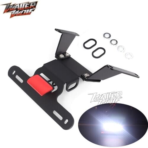 License Plate Holder For HONDA CBR 650R CB 650R 2019-2021 2020 CBR650 Motorcycle Tail Tidy Fender Eliminator Bracket Accessories