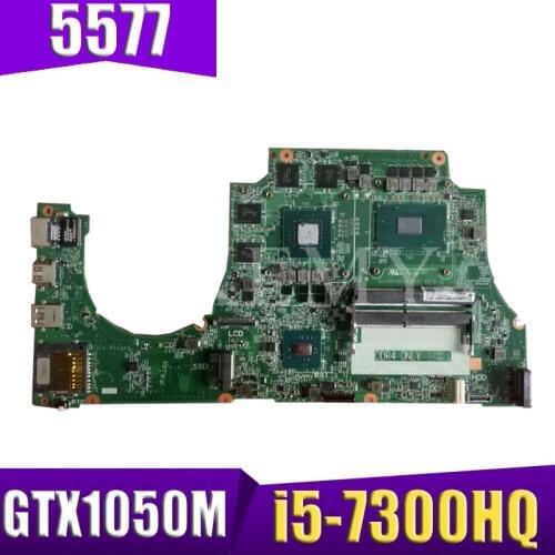 For DELL Inspiron 5577 Motherboard GTX1050 4GB i5-7300HQ 2.5GHz CPU 318DK 1 TESTED PERFECTLY