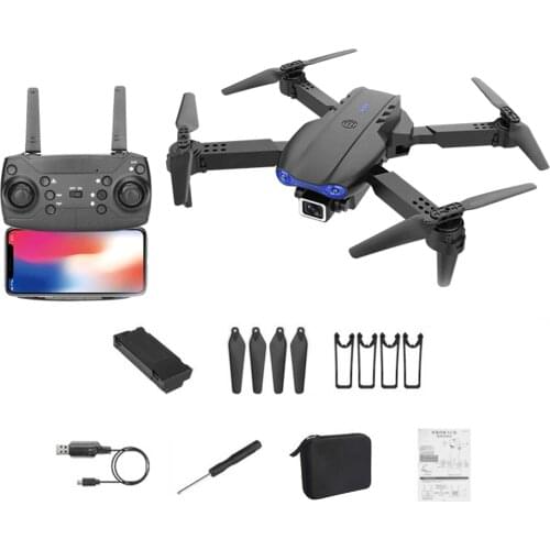 NEW K3 Drone 4k HD Wide-angle Dual Camera 4K 1080P WIFI Fpv Air Pressure Altitude Hold Foldable drone follow me Quadcopter Toys