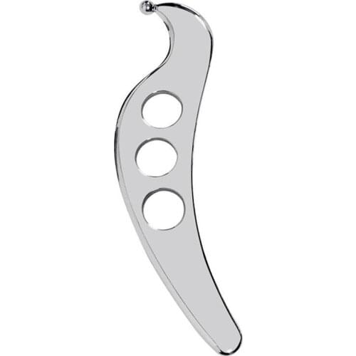 Steel Gua Sha Tool Manual Scraping Massager Physical Therapy Skin Care Tool for Myofascial Release Tissue Mobilization