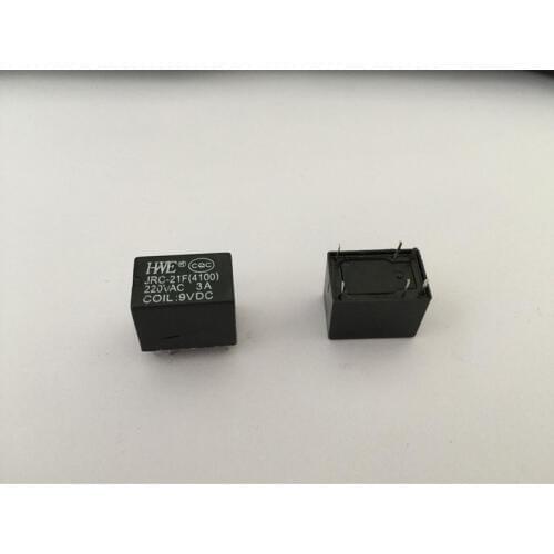 20Pieces/Lot JRC-21F 4100 9V DC 6 Pins Miniature PCB Relay Brand New