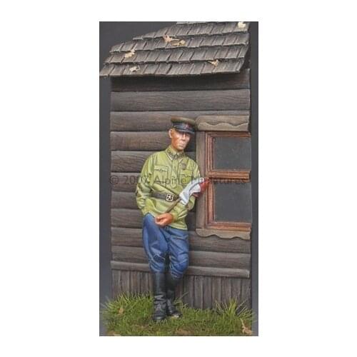 1/35 scale Soviet soldiers back Resin Model Kit figure Free Shipping