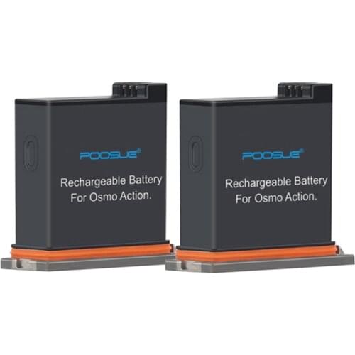 Osmo Action Intelligent battery (1300mAh) and Triple batteries Charging Kit for DJI OSMO Action Sport Camera accessories