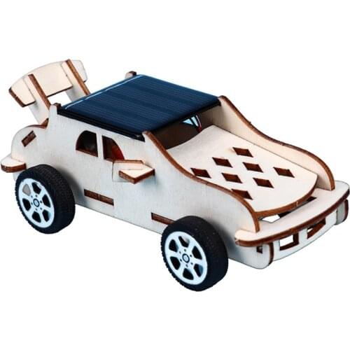 Novelty Technology Gizmo Solar Car Assembly Combined Toy Creative Model Solar Battery Toy Without Battery