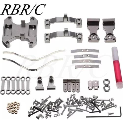 RBR/C WPL B16 B36 6WD Off-Road Climbing Drift RC Remote Control Car Metal Seesaw Accessories DIY Upgrade Modified Model Toys