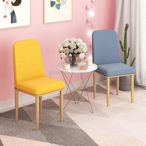 Nordic Net Red Chair Back Family Living Room Solid Wood Dining Chair Modern Simple Makeup Stool Simple Desk Computer Chair