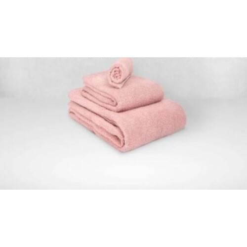 Turkish 100% Cotton Towel Pink 3 Piece Set