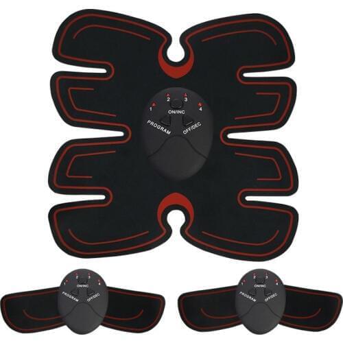 EMS Abdominal Muscle Trainer Smart ABS Stimulator Sculpting Pad Fitness Gym Body Loss Slimming Kit