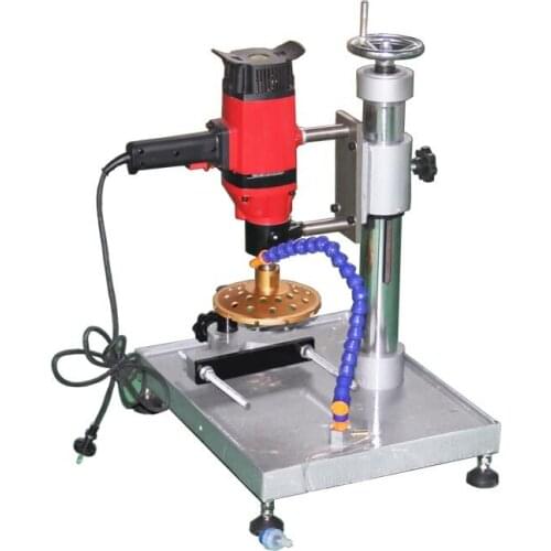 Concrete core sample smoothing machine HMP-150, concrete specimen polishing machine, power 1.7kw, speed 3400rpm