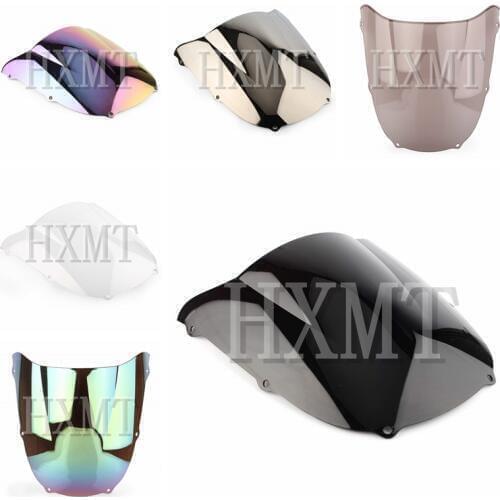For Kawasaki Ninja ZX9R ZX-9R 1998 1999 Motorcycle Bike Windshield WindScreen Windproof Double Bubble ZX 9R 98 99