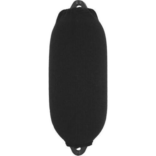 200*470mm Black Velvet Boat Inflatable Fender Cover Anti-UV Salt Protection Sun Snow Ice Frost Protector Windscreen Supplies
