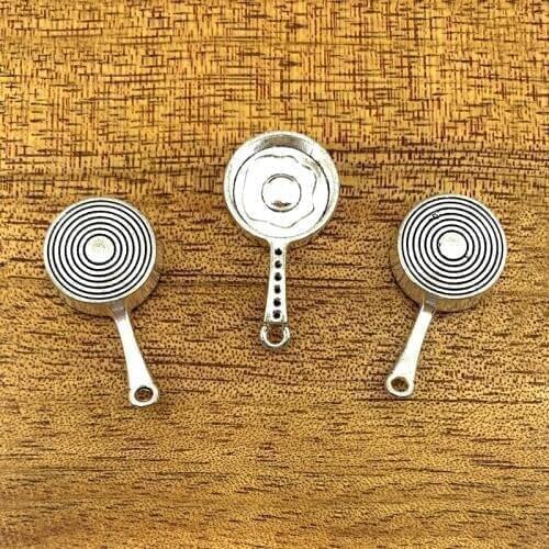 5pcs charm egg pan alloy pendant 30*16mmDIY making pendant, fashion pendant alloy