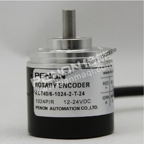 ACT40 / 6-1024-2-T-24 rotary encoder pulses 1024 pulses do not tow solid shaft 6mm