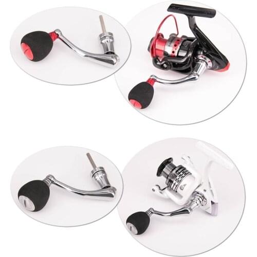 Anti-rust Metal Fishing Spinning Reels EVA Knob Fishing Reel Handle with Knob Fishing Tools for 4000/5000/6000 series